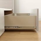 すのこクイーンベッドフレーム(KG 宮・照明付き 深型 WW) 18枚目画像