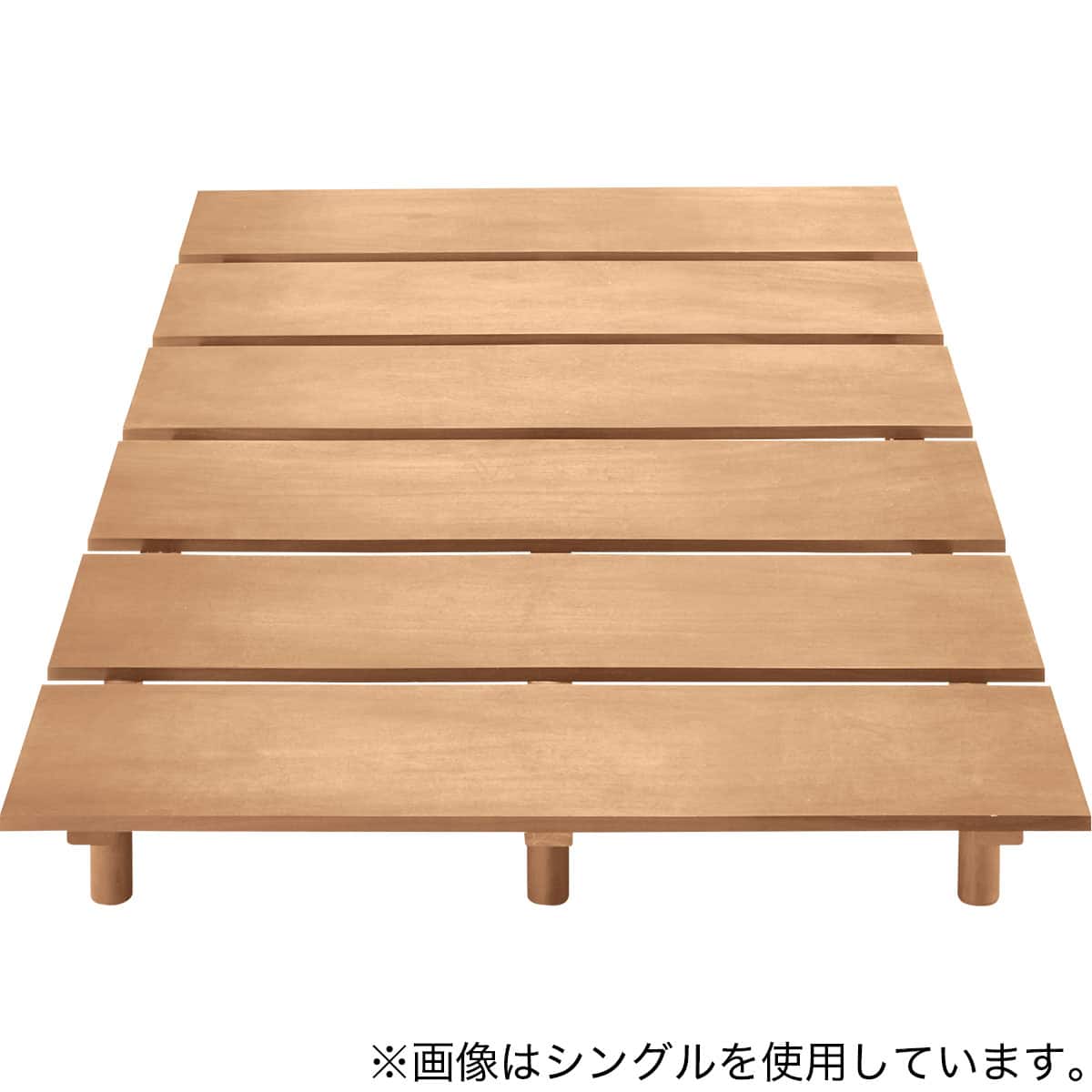 ベッドフレーム クイーン (BN-002HL ヘッドレス LBR) | ニトリネット