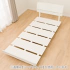 コンセント付きクイーンベッドフレーム(BN-002 WW) 7枚目画像