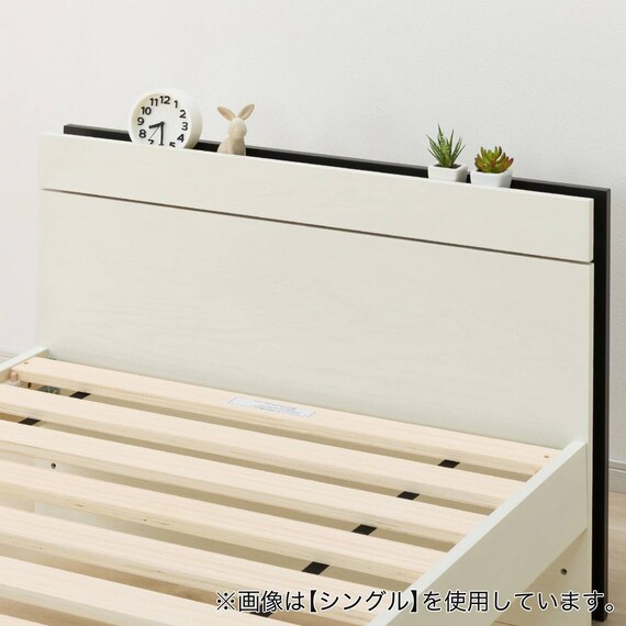 すのこクイーンベッドフレーム(MF-301 WW) 6枚目画像