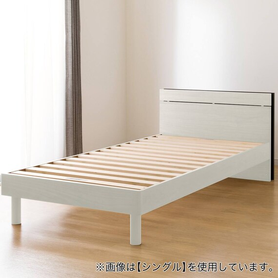 すのこクイーンベッドフレーム(MF-301 WW) 10枚目画像
