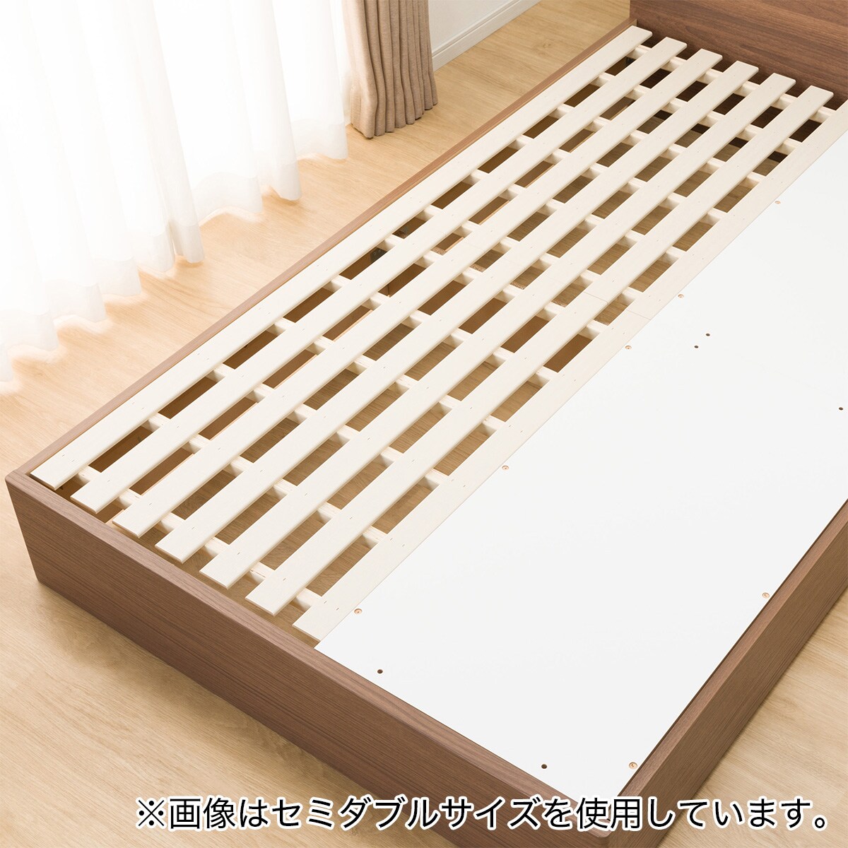 クイーンベッドフレーム(EB-001 引出し付き MBR DR) | ニトリネット