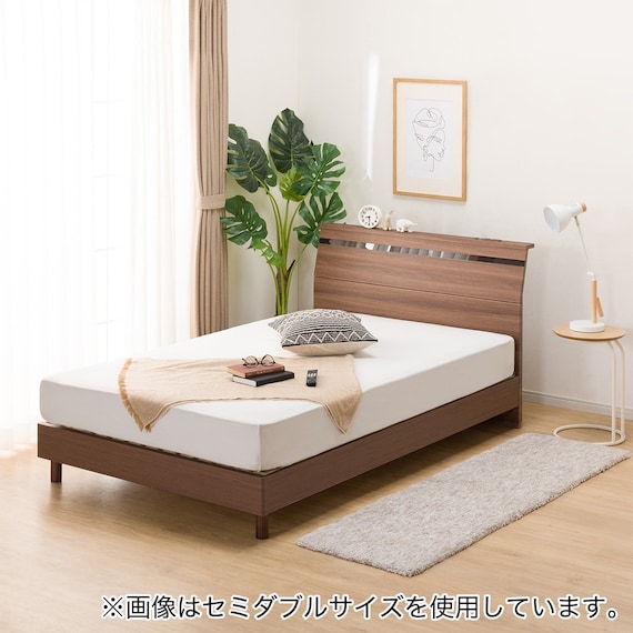 クイーンベッドフレーム(EB-002 MBR LEG/LOW) 1枚目画像