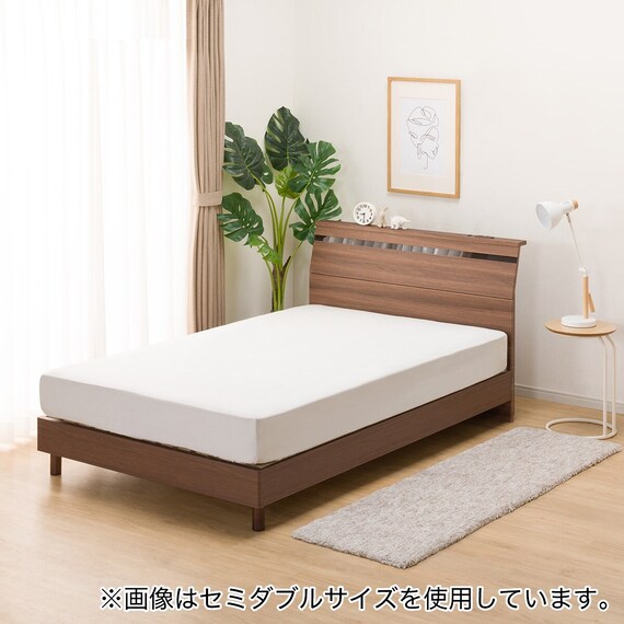 クイーンベッドフレーム(EB-002 MBR LEG/LOW) 6枚目画像