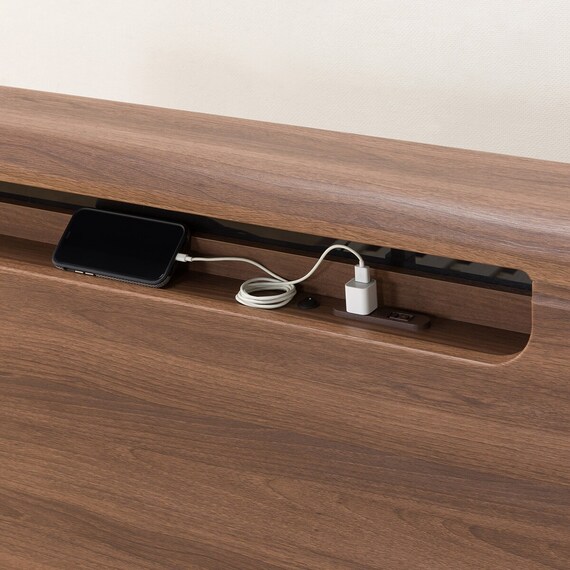 クイーンベッドフレーム(EB-003 MBR LEG/LOW) 14枚目画像