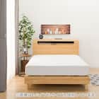 ベッドフレーム クイーン (EB-003 LEG/LOW すのこ LBR) 7枚目画像