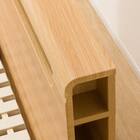 ベッドフレーム クイーン (EB-003 LEG/LOW すのこ LBR) 13枚目画像