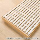 ベッドフレーム クイーン (EB-003 LEG/LOW すのこ LBR) 18枚目画像