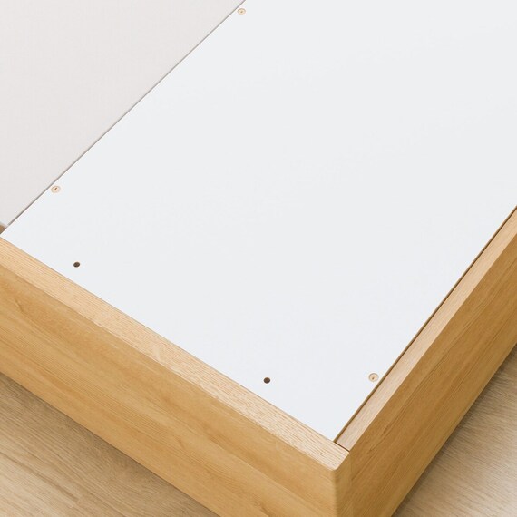 クイーンベッドフレーム(NS-001 深型/LBR) 13枚目画像