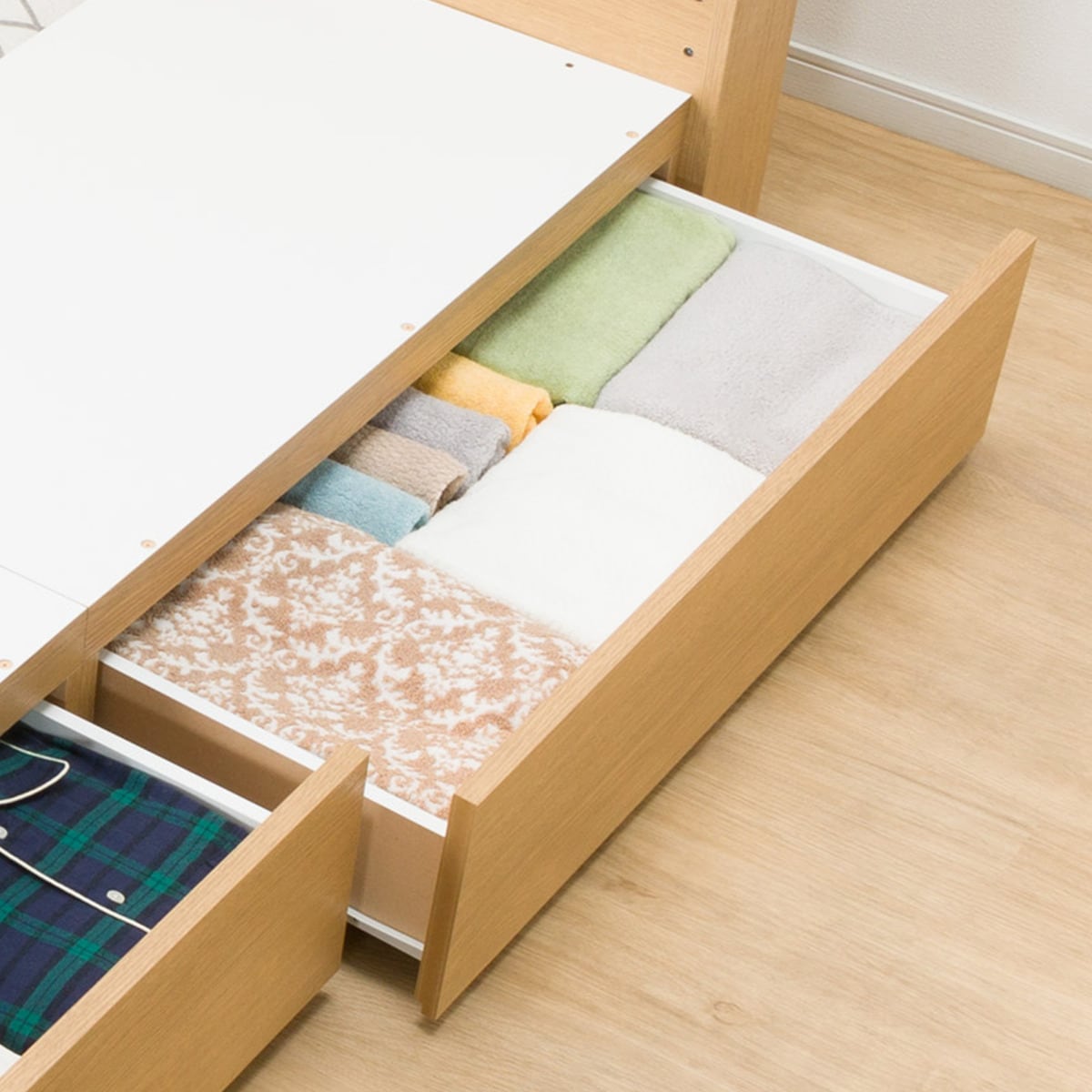 クイーンベッドフレーム(アザン3 浅型/LBR) | ニトリネット【公式