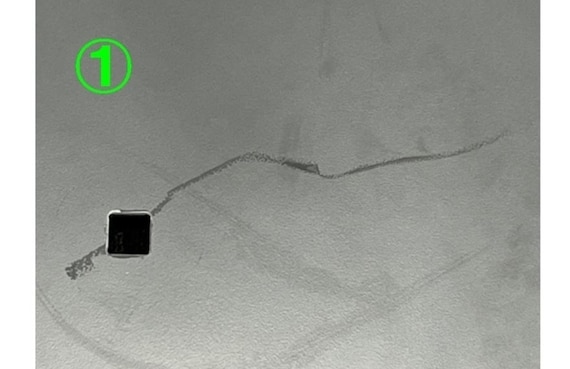 テーブル(ABS-W500D500TJY2051/EV-SI450シルバーH700) 7枚目画像