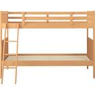 二段ベッド (DL001 XY すのこ LBR) 3枚目画像