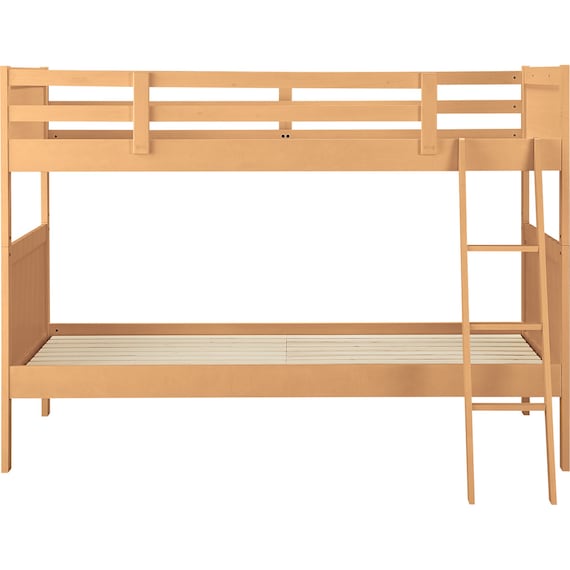 二段ベッド (DL001 XY すのこ LBR) 4枚目画像