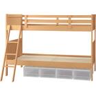 二段ベッド (DL001 XY すのこ LBR) 8枚目画像