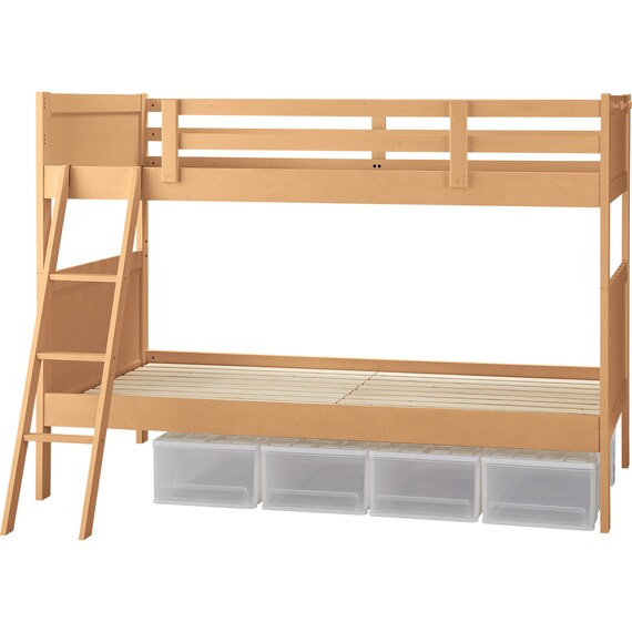 二段ベッド (DL001 XY すのこ LBR) 8枚目画像