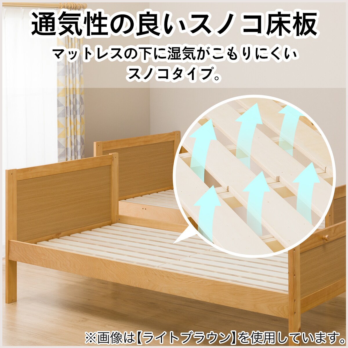 ニトリ マット、収納付き2段ベッド 白✖️濃い茶 本島内 配送 組み立て込み - 二段ベッド