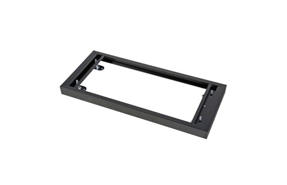 スチール書庫(オープン HOS-X BK)+ベース 3枚目画像