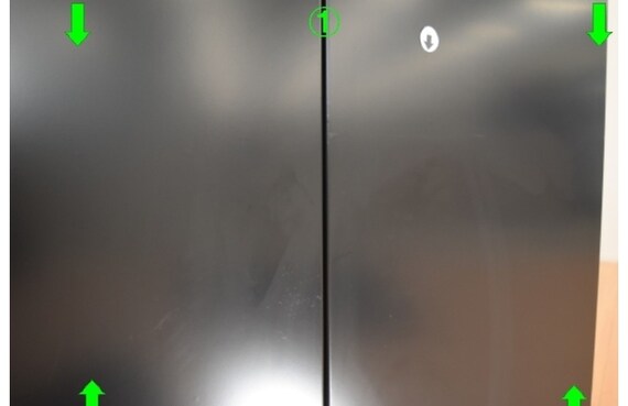 スチール書庫(上下両開き HOS-X BK) 5枚目画像