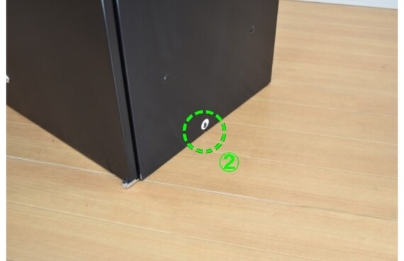 スチール書庫(上下両開き HOS-X BK) 9枚目画像