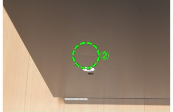 スチール書庫(ラテラル4段 HOS-X BK/天板DBR) 9枚目画像