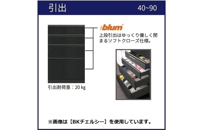 キッチンボードチェルシー 150KB WH | ニトリネット【公式】 家具