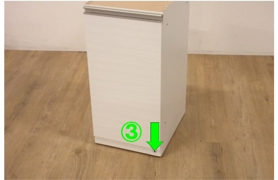 キッチンカウンター (セラミック天板 リガーレ 140CT WH) 9枚目画像