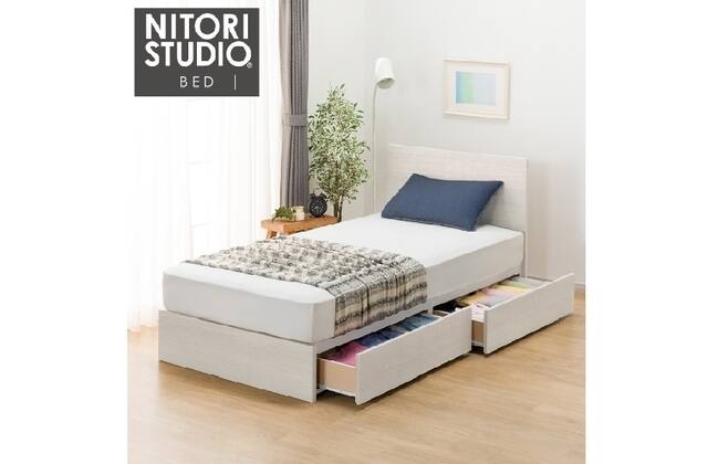 ニトリ、SマットレスNスリープハード、ベッドフレームセット Sベッド