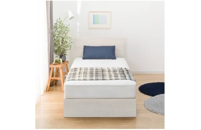 Sベッドフレーム(NS-001 WW DR25 S)+Sマットレス(Nスリープハード H1