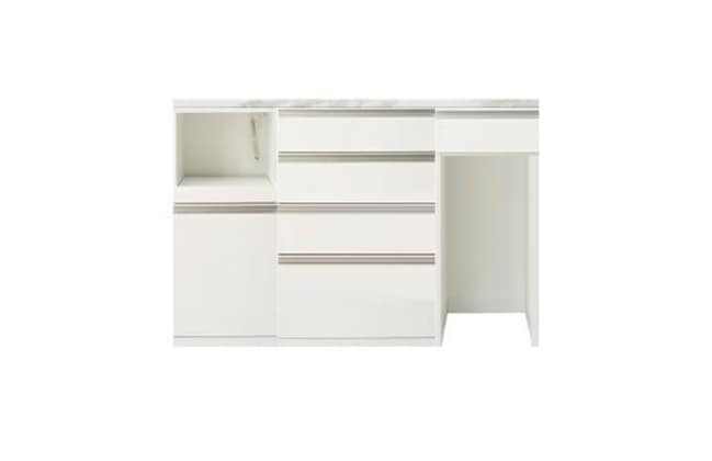 キッチンカウンター リガーレ 140 WH(セラミック天板 WH) | ニトリ