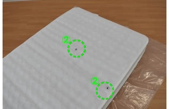 すのこシングルベッドフレーム(MF-301 WW)+シングルマットレス(ZERO3 EM) 9枚目画像