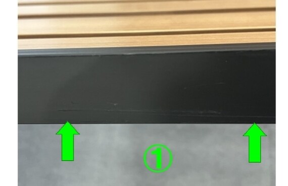 ラダーパーテーション(PR0918 BK/NA) 9枚目画像