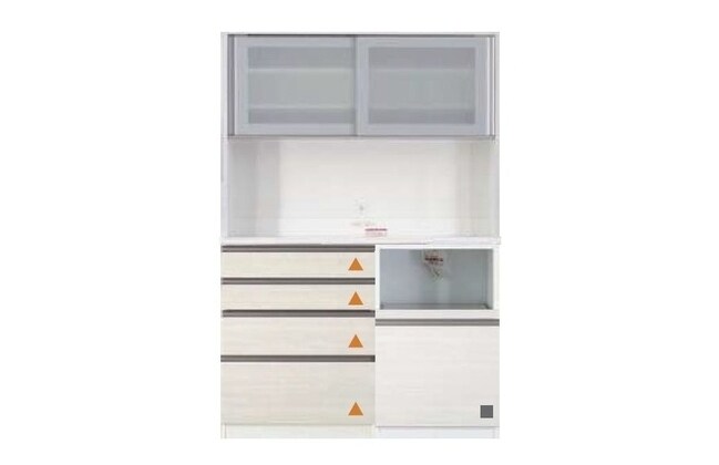 キッチンボード チェルシー 130 WH | ニトリネット【公式】 家具