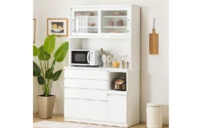 まゆママ✨ニトリ　レジューム120 ブラウン系　ソフトクローズ　美品 まゆママ様専用✨ニトリ レジューム120 ブラウン系 ソフトクローズ 美