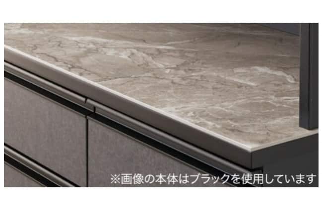 キッチンボード リガーレ GH-140KB MBR(幅141 奥行43) セラミック天板