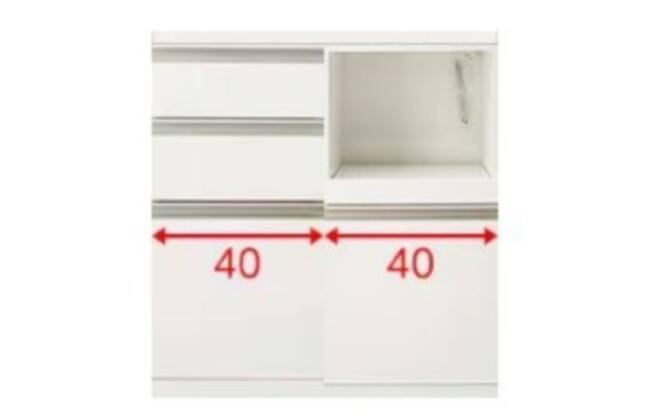 組み合わせキッチンボード リガーレ 80 カウンタータイプ | ニトリ