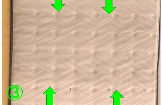 セミダブルベッドフレーム/マットレスセット(BN-002 LBR/NスリープハードH1-02CR VB) 10枚目画像