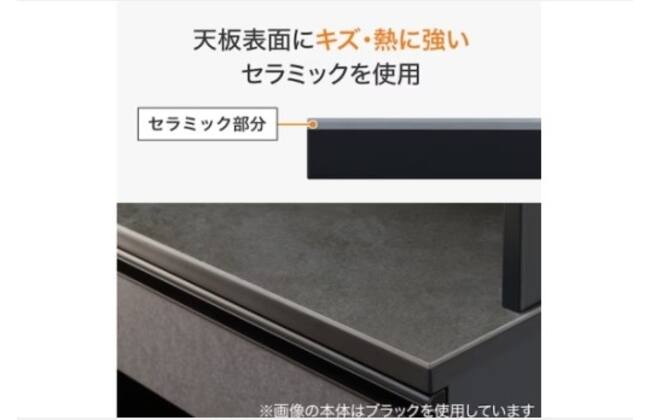 キッチンボード リガーレ 160 BK／GYBK | ニトリネット【公式】 家具