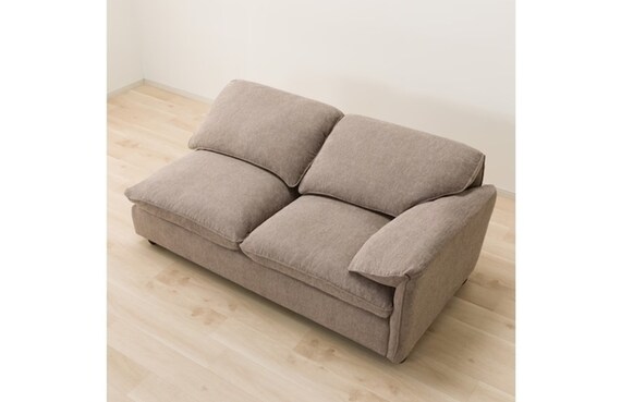 ソファセット 布張りタイプ (左肘2Ｐソファ＋アームレスソファ MK04 BE) 3枚目画像