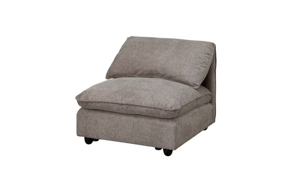 ソファセット 布張りタイプ (左肘2Ｐソファ＋アームレスソファ MK04 BE) 4枚目画像