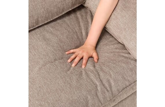 ソファセット 布張りタイプ (左肘2Ｐソファ＋アームレスソファ MK04 BE) 8枚目画像