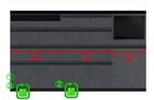 組み合わせキッチンボード リガーレ 160 BK  セラミック天板GYBK カウンタータイプ 5枚目画像