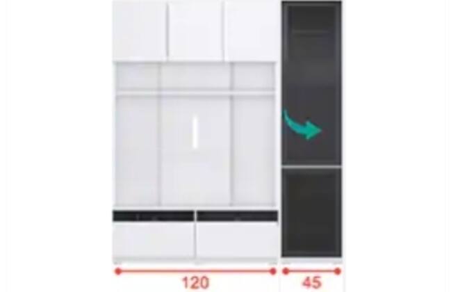 TVボード+キャビネットセット UF01 WH | ニトリネット【公式】 家具