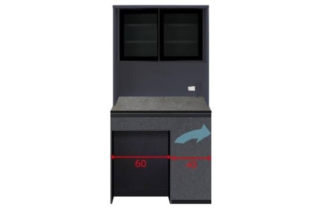 キッチンボード リガーレ 100H GYBK | ニトリネット【公式】 家具