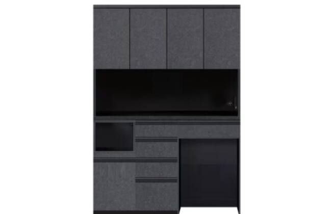 キッチンボード リガーレ140 GYBK | ニトリネット【公式】 家具