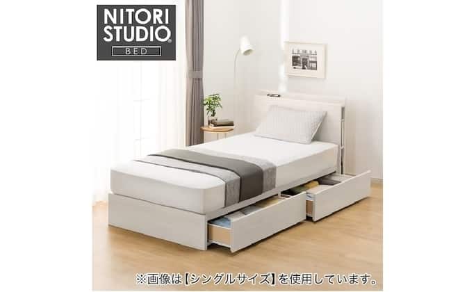 Dベッドフレーム(NS-003 DR25 WW)+Dマットレス(Nスリーププレミアム