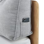 ダブルベッド用クッション(HB-001 MGY) 6枚目画像