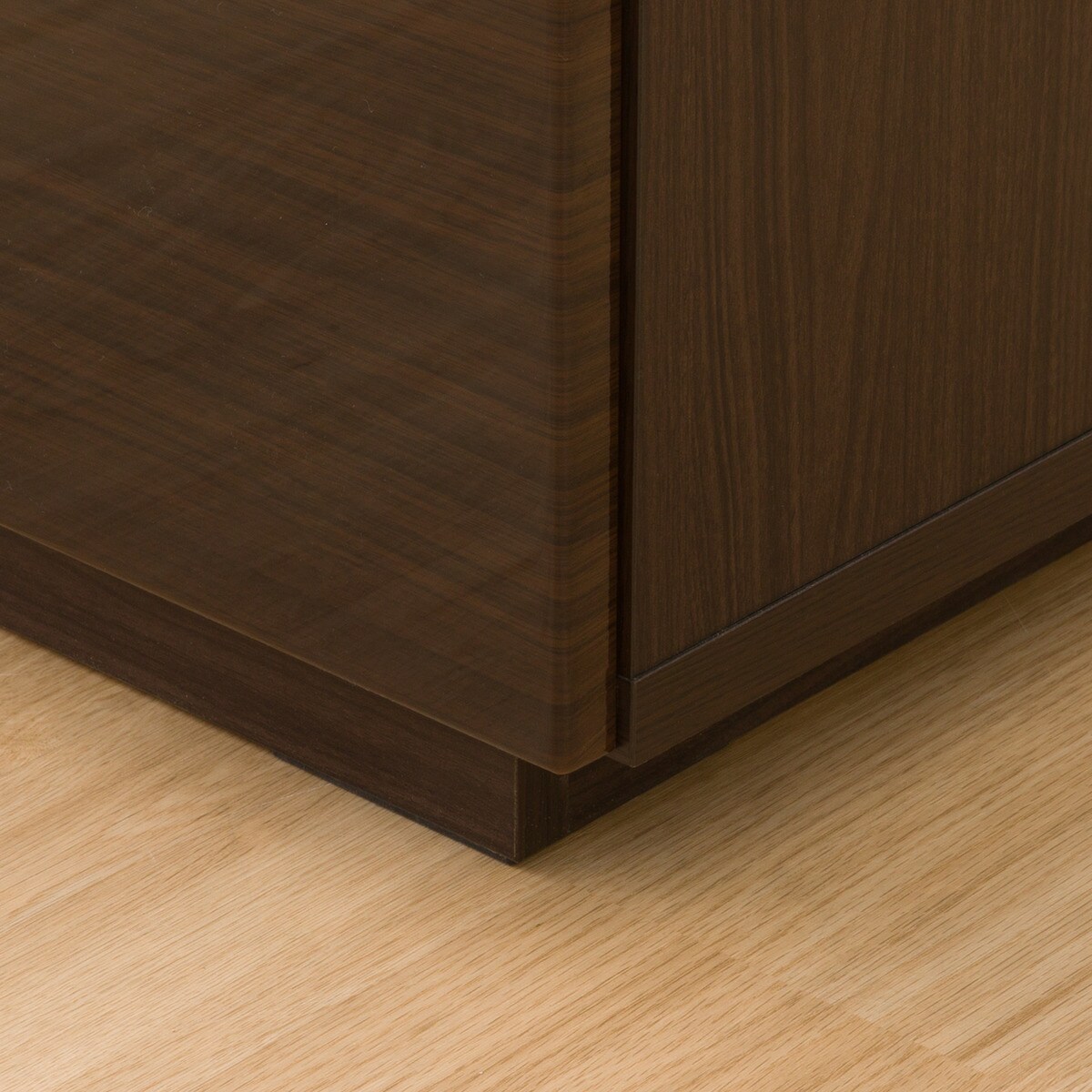 ニトリ サイドボード ポスティア ハイグロスダークブラウン木目 幅80