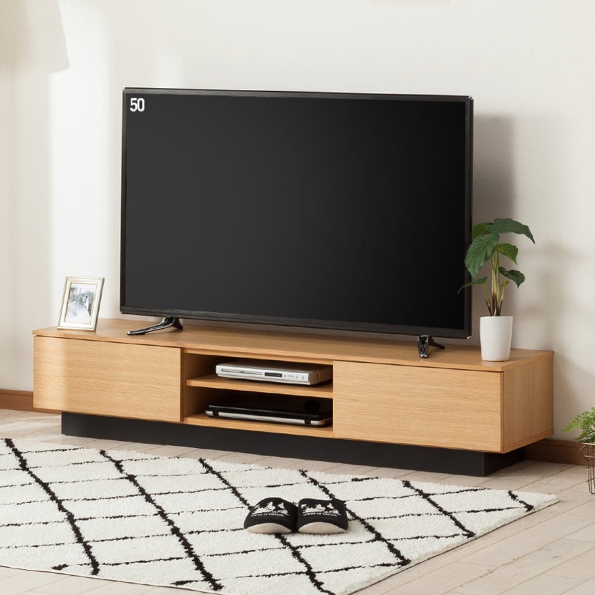 テレビ台(ローボードレシェンテ 150LB LBR)