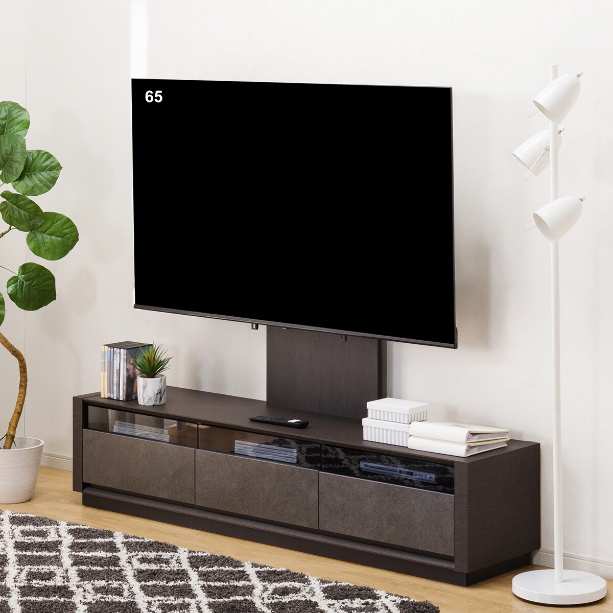 ニトリ　テレビ固定ボード(MX50) テレビ固定ボード(MX50N BK) | ニトリネット【公式】 家具