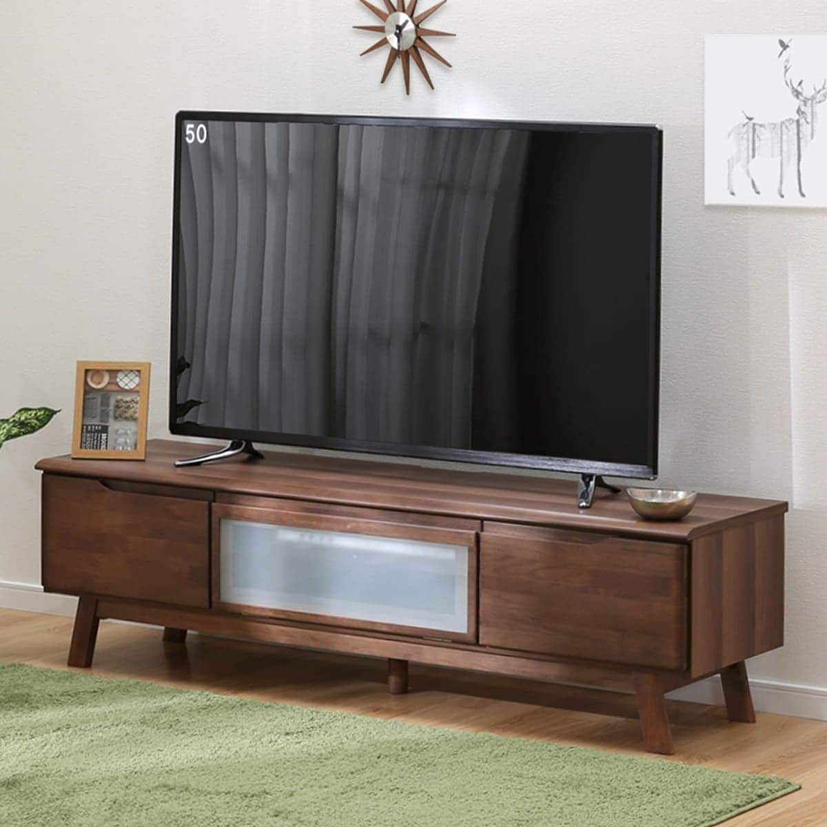 ニトリ テレビ台 ローボードNアルナス150 LBR